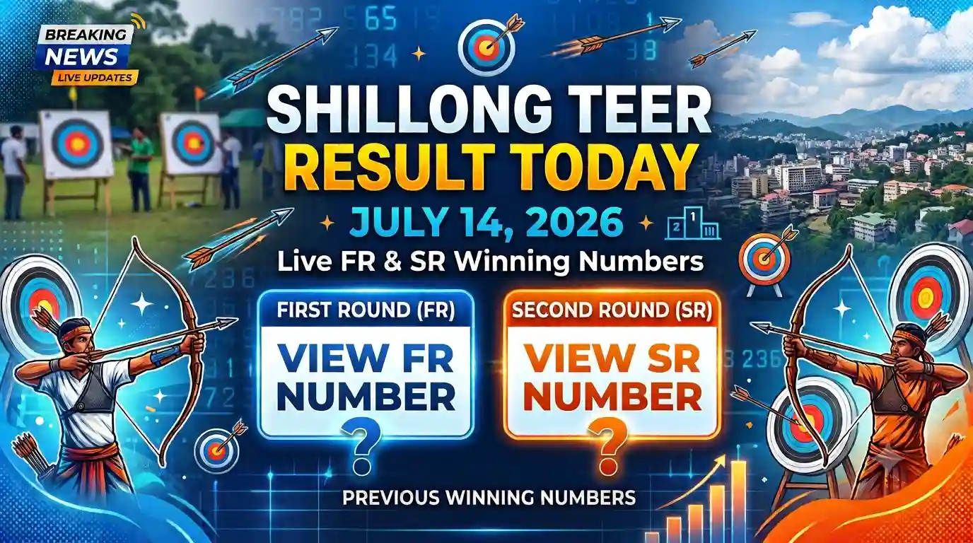Shillong Teer Result Today 14 July 2026